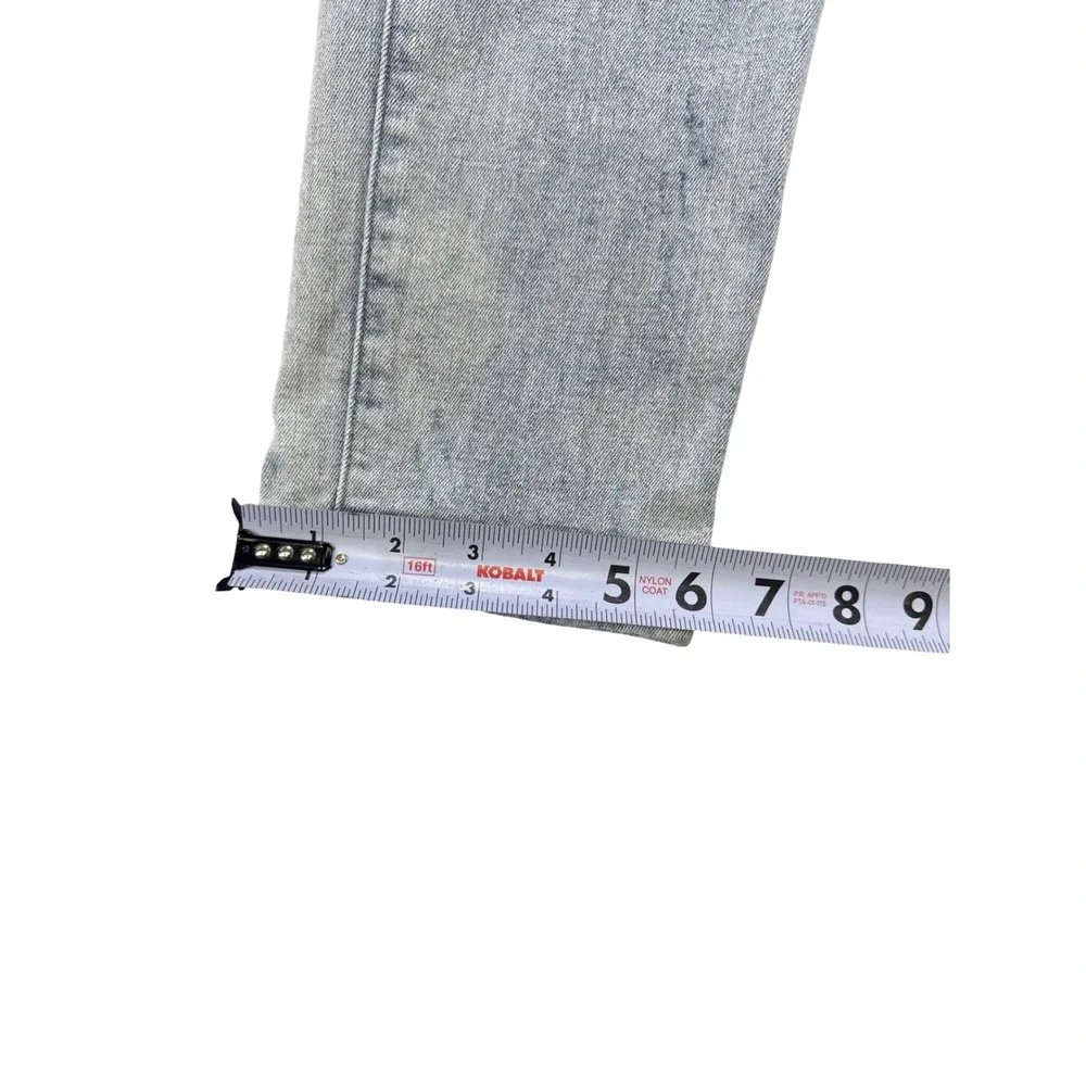 PacSun Stacked Skinny Distressed Light Wash Blue Jeans Mens 32x32 132SU205002PC
